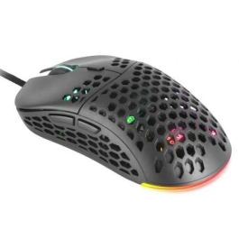 RATON MARS GAMING MM55 12.800DPI USB NEGRO RGB