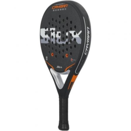 Siux CAYMAN Pala de Padel Lágrima Carbono 3K Marco Carbono/Fibra de Vidrio Tacto Medio Jugador Intermedio Avanzado