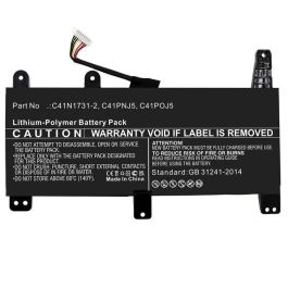 CoreParts Battery for Asus Notebook, Laptop, 45.60Wh Li-Polymer 15.2V 3000mAh, for ROG SCAR II GL504GV-ES015T, Rog scar II Gl764gw, ROG SCAR2-G715GV-EV023T, ROG Strix G G531GU-AL013T, ROG Strix G G531GU-AL237T, ROG Strix G G531GU-ES511T, ROG Strix G G531G Precio: 63.69000044. SKU: B187Y2K2FD