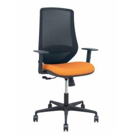 Silla Piqueras Y Crespo Mardos Brazos Regulables Ergonomica Mecanismo Basculante Respaldo Malla Negra Asiento Tapizado Bali Naranja Precio: 249.95000008. SKU: B1HFEBVK4M
