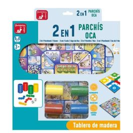 Juego parchís y oca de madera 30x30 cm Precio: 5.9532. SKU: B19RMR8KD2