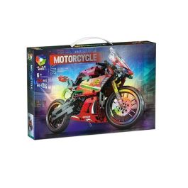 Juego de construcción maqueta bloques XL moto roja 26 cm Precio: 22.942446999999998. SKU: B1HRAW2MPP