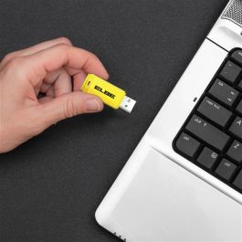 Pack De 2Ud. Pendrive 64Gb Usb2.0 Azul-Amarillo ELBE USB-264