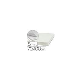 Carton Pluma Liderpapel Blanco Adhesivo 1 Cara 70x100 cm Espesor 5 mm 10 unidades