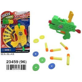 Pistola de lanzadardos y discos 21.5x31x4.5 cm Precio: 2.50000036. SKU: B1GDHPF9H6