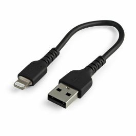 Cable USB a Lightning Startech RUSBLTMM15CMB Negro 15 cm