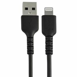 Cable USB a Lightning Startech RUSBLTMM15CMB Negro 15 cm