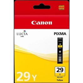 Canon PIXMA/PRO-1 Cartucho Amarillo PGI-29Y Precio: 47.98999997. SKU: B13SD68HD9