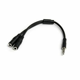 Adaptador Audio Jack Startech MUYHSMFF Negro 0,2 m