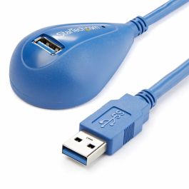 Cable USB Startech USB3SEXT5DSK Azul 1,5 m