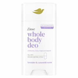 Dove Desodorante en Barra Corporal Unisex Lavanda & Camomila 75ml – Sin Aluminio y Dermatológicamente Probado
