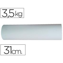 Papel Blanco Bobina Ancho 31 cm Longitud 250 Mt Gramaje 50 gr Peso 3,5 kg