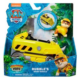 Paw Patrol Jungle Vehículo Rubble 6067761 Spin Master