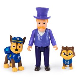 Spinmaster SPI1728081560441 - Patrulla Canina Figuras de Cachorros Héroes y Alcalde Humdinger - Articuladas - Edades 3+