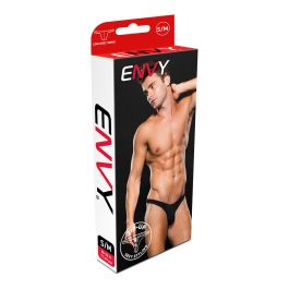 Tanga Envy Lowrise Zip Negro L/XL