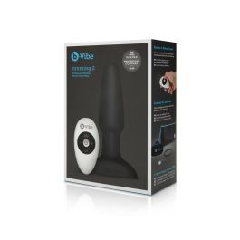 Plug Anal Con Control Remoto de Rimming (Negro 2) B-Vibe 5858070000 Negro