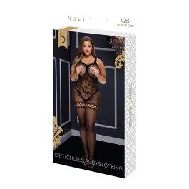 Bodystocking Jaquard Talla Grande Baci Lingerie 00186 Precio: 38.78999971. SKU: S13005652