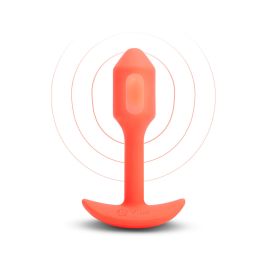 Plug Anal B-Vibe Vibrating Snug Naranja