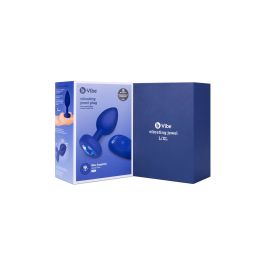 Vibrador B-Vibe Vibrating Jewel Azul marino L/XL