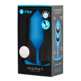 Plug Vibrador Anal B-Vibe 5 Azul Precio: 80.50000046. SKU: S13017118