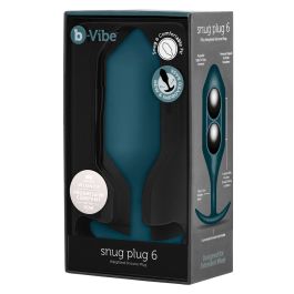 Plug Anal B-Vibe 6 Azul Océano Precio: 83.79000014. SKU: S13017119