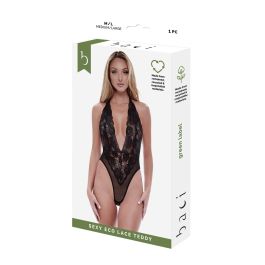 Conjunto de Lencería Baci Lingerie Eco Lace Teddy Negro (S/M)