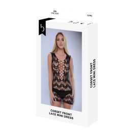 Vestido Baci Lingerie Negro (Talla única)