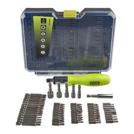 Juego de puntas con destornillador Ryobi RAK59SD 59 Piezas Plana Pozidriv Torx