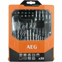 Set de brocas y puntas AEG Powertools AAKDD50 50 Piezas Precio: 58.9996. SKU: B1J7FAD8XC