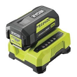 Set de cargador y baterías recargables Ryobi Max Power 36 V 4 Ah