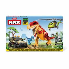 Juego de Construcción + Figuras Zuru Max Dino 33 x 48,3 x 7,6 cm 592 Piezas