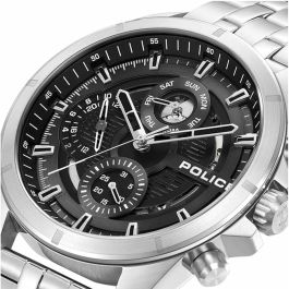 Reloj Hombre Police PEWJK0004605 Negro Plateado