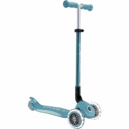 Patinete plegable de 3 ruedas - GLOBBER - PRIMO PLEGABLE PLUS LIGHTS - Azul agua - Ruedas luminosas - 2 a 9 años - 50 Kg Patinete plegable de 3 ruedas - GLOBBER - PRIMO PLEGABLE PLUS LIGHTS - Azul agua - Ruedas luminosas - 2 a 9 años - 50 Kg