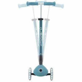 Patinete plegable de 3 ruedas - GLOBBER - PRIMO PLEGABLE PLUS LIGHTS - Azul agua - Ruedas luminosas - 2 a 9 años - 50 Kg Patinete plegable de 3 ruedas - GLOBBER - PRIMO PLEGABLE PLUS LIGHTS - Azul agua - Ruedas luminosas - 2 a 9 años - 50 Kg