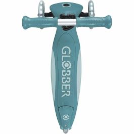 Patinete plegable de 3 ruedas - GLOBBER - PRIMO PLEGABLE PLUS LIGHTS - Azul agua - Ruedas luminosas - 2 a 9 años - 50 Kg Patinete plegable de 3 ruedas - GLOBBER - PRIMO PLEGABLE PLUS LIGHTS - Azul agua - Ruedas luminosas - 2 a 9 años - 50 Kg