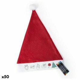 Gorro de Papá Noel para Colorear 145598 (50 Unidades)