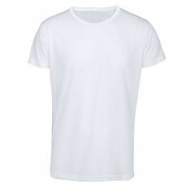 Camiseta de Manga Corta Unisex 145250 Blanco (10 Unidades)
