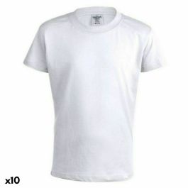 Camiseta de Manga Corta Infantil 145873 Blanco
