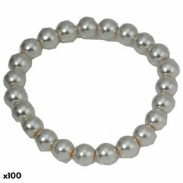 Pulsera Mujer con Perlas de Cristal 147040 (100 Unidades)