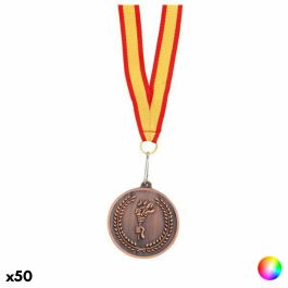 Medalla Metálica con Cinta de Poliéster 143743 (50 Unidades) Precio: 37.94999956. SKU: S1441790