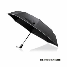 Paraguas Plegable Antonio Miró 147154 Negro Metal (10 Unidades)