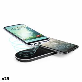 Cargador Inalámbrico para Smartphones Qi 146142 Negro (25 Unidades)