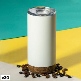 Vaso con Tapa 146299 Blanco 500 ml (30 unidades)