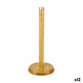 Portarrollo de Papel de Cocina Quttin Marrón Bambú Plateado 16 x 16 x 33,5 cm (12 Unidades) Precio: 61.94999987. SKU: B1DA8Q8Z6J