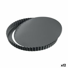 Molde Desmontable Quttin Negro Acero al carbono 32 x 2,8 cm (12 Unidades) Precio: 76.94999961. SKU: B18AE6DCBL