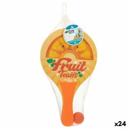 Palas de Playa con Pelota Aktive Summer Fruits Madera 18,5 x 31,5 cm (24 Unidades) Precio: 42.50000007. SKU: B1GA4VCJPT