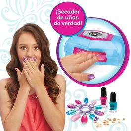 Set de Manicura Cra-Z-Art Shimmer 'n Sparkle Style Deluxe 14 x 6 x 10 cm 4 Unidades Infantil