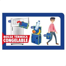 Bolsa Térmica Aktive Cool it (12 Unidades) Azul Congelable