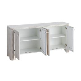 Aparador Madera-Mármol Salón 153 X 41 X 73 cm