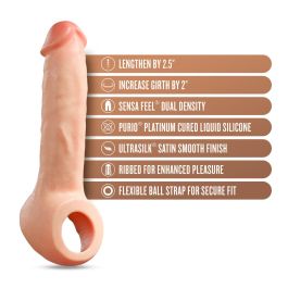 Funda para pene Blush Performance Plus Carne Ø 3,7 cm 22,2 cm